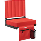 Portable Folding Stadium Seat Padded Chair For Bleachers With Shoulder Strap