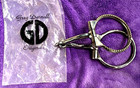  vintage  Greg Darnall Maker Sterling Silver Western Headstall Snaffle Show Bit 