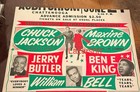 Ben E King Chuck Jackson Patti Labelle Maxine Brown Jerry Butler Concert Poster