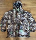 Realtree Rivers West Weatherbeater Rain Suit  size M  Lightweight Waterproof