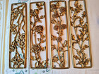Vintage 4 Mcm 1954 The Four Seasons Wall Hanging Dart Industries Usa Gold Tone