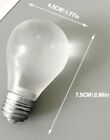 Squishy Soft Jelly Gel Light Bulb Stress Anxiety Glow In The Dark Fidget Toy New