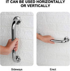 2 Pack Shower Grab Bar  Stainless Steel Bathroom Grab Bar  Shower Handle Bath Ha