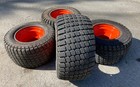 Used 33x15 50-16 5 Heavyduty Bobcat Turf Skid Steer Tires rims For Bobcat A300