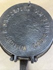 Pre Civil War Cast Iron Waffle Maker Wright   Bridgeford  7 8 Louisville Ky