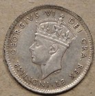 Newfoundland 1940 Five Cent Silver As Pictured