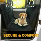 Pet Dog Seat Hammock Cover For Car Truck Suv Van Back Rear Protector Waterproof