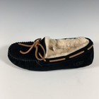 Ugg Australia Womens Dakota Moccasin Slippers Black 5612 Suede Slip On Us 5 New