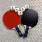 Joola Ping Pong Competition Paddles With Carrying Case Vizon 40-042 Professional