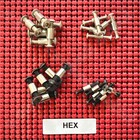 18-8 Stainless Steel Knife Screw Sets Fits In 1 4  Or 3 16  Hole Yfs Tang Scales