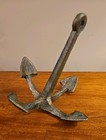 Rustic Cast Iron Anchor Nautical Maritime Home Decor Antique-bronze Green
