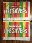 Vintage Lifesavers Candy Pillowcase Standard Set Pair Of 2 