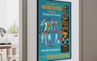 Disneyland  enchanted Tiki Room  1967 Park Attraction Poster  36 x54 