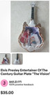 Elvis Presley  Assortment Of 3 Collectibles See Photo Lot