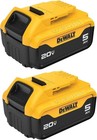 2 Pcs Dewalt Dcb205 20v Max Xr 5 0ah Lithium-ion Battery Hand Tool Batteries New