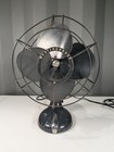 1940 Vintage Westinghouse Dl 10-a-3 4 Blade Oscillating Fan 3 Speed Black Metal