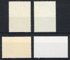 Macau 1979 Surcharges Complete Scott  443-446 Mint Xf Og Lightly Hinged Scarce