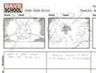 Mark Simon Hand Drawn Production Lego X-men Apocalypse Storyboard Page  ms