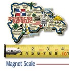Dominican Republic Jumbo Country Magnet By Classic Magnets