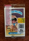 1986 Topps Gpk Garbage Pail Kids Series One Sealed Jumbo Pack Adam Bomb On Top 