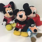 A Lot Of Four Vintage Disney Plush Toys 