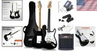 39  Electric Guitar Kit With 20w Amp   Accessories - Black