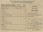1942 Ww2 Vintage Sewing Pattern Hat S22   r131 