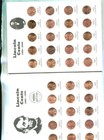 1959 - 2019 Lincoln Head Penny Au Bu Ch Bu Set With Folders 7493r