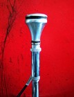Vintage Rare 1950 s Astatic Dk-1 Crystal Microphone W F-11 Adapter   Cable Harp