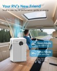 Small Dehumidifier With Drain Hose  118oz Portable Dehumidifier For Rv Camper   