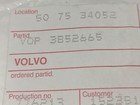 Genuine Volvo Penta Exhaust Bellows Retainer Ring 3852665 New Oem