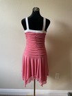 Vintage Y2k Pink And White Bow Byer Girl Fairy Dress