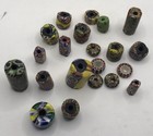 African Trade Beads Vintage Antique Venetian Old Glass Beads Millefiori