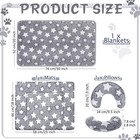 Pet Bed Mats With Puppy Dog Blankets And Pillows For Cats Puppy Bed Warm Slee   