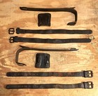 Pair Vintage M Klein   Sons Lineman Pole Tree Climbing Gaff Spikes 16 1 2 Inch