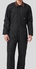 Genuine Dickies Men   s Insulated Duck Coverall Black Size Large Workwear Warm