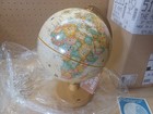 Replogle The Adams 9in Antique Rotating Tabletop Globe Wood Base 51513 New
