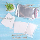 150 Set Earring Holder Cards Necklace Display Cards With 150pcs Bags For Selling