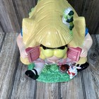 Vintage Walt Disney Alice In Wonderland Stuck In House Cookie Jar Rare