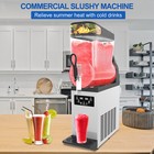 Tecspace Commercial 110v 500w 1 Tank 12l Frozen Drink Slushy Making Machine Us