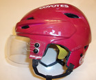 Arizona Coyotes Mikkel Boedker Game-worn Easton E700 Red Home Helmet  2015-2016 