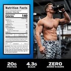 100  Whey Protein Powder Standard Isolate Blend Nutrition Vanilla Flavor Powder