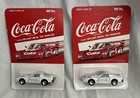 1988 Coca-cola Die-cast Metal Toy Car White Coke  2 Team Turbo Nib Hartoy
