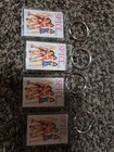 Vintage 90s Y2k Spice Girls Double Sided Lucite Plastic Keychain Lot Missing S