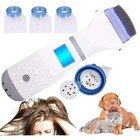 New Electric Head Lice Comb With Vacuum Removal Nix Zapper Premium Chemical Free