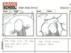 Mark Simon Hand Drawn Production Lego X-men Apocalypse Storyboard Page  ms