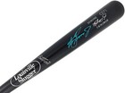 Ken Griffey Jr  Autographed Slugger C271 Bat Mariners  scratches  Beckett 234591