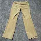 Rei Pants Womens 0 Petite Tan Polyester Blend Ankle Zip Pockets Lightweight