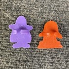 Mcdonald s Grimace   Captain Crook Happy Meal Toys Plastic Rings Vintage 80s 