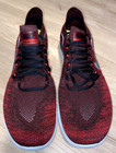 Brand New Red Nike Free Rn Flyknit 2017 Running Shoe Mens Size 10 Dark Red Rare